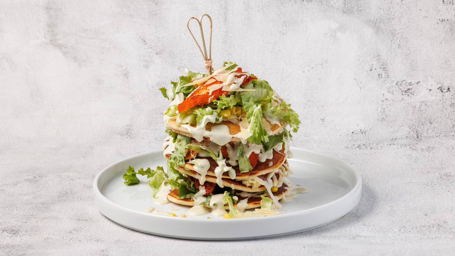 Pancakes pollo