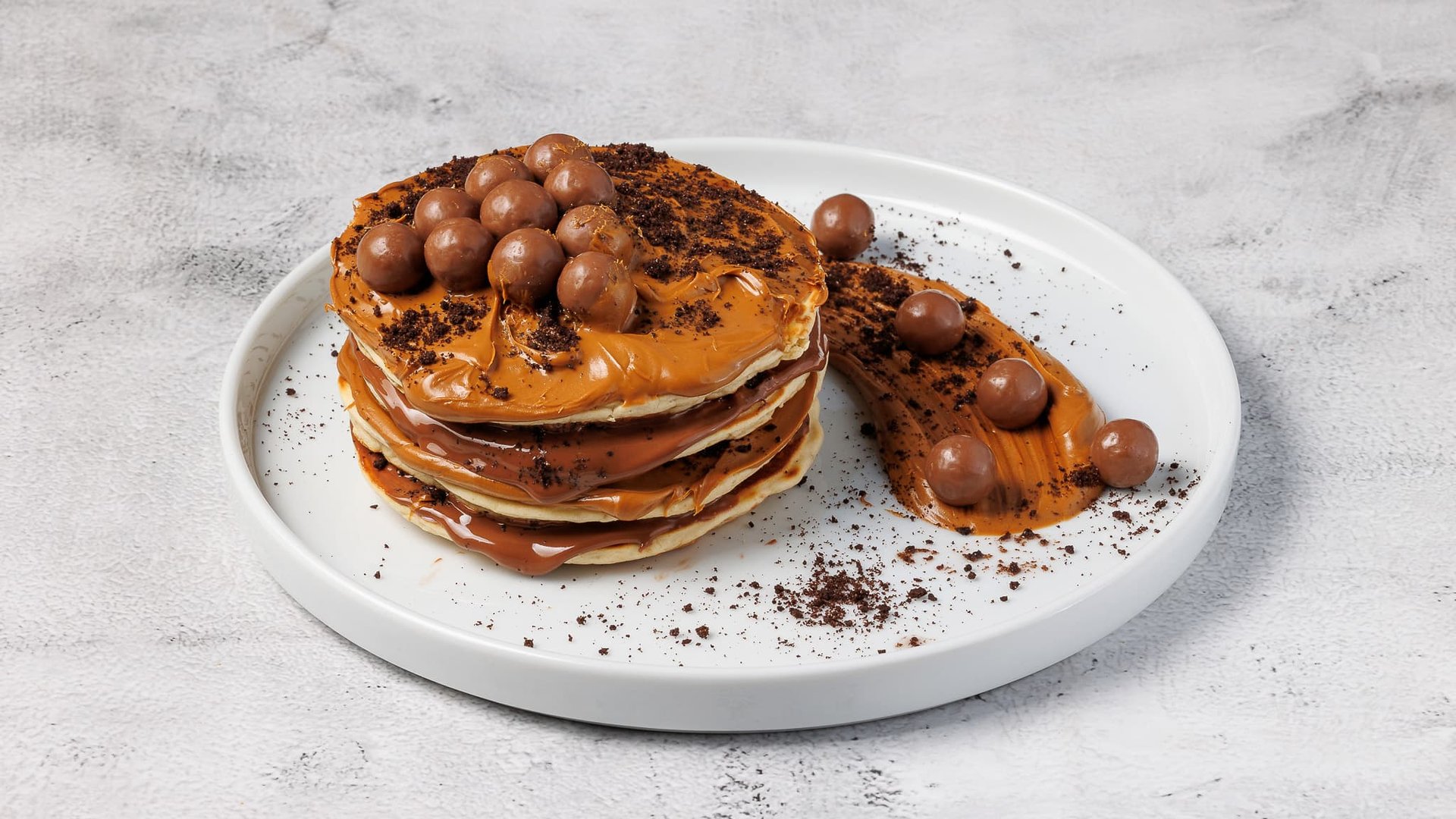 Pancakes Maltesers