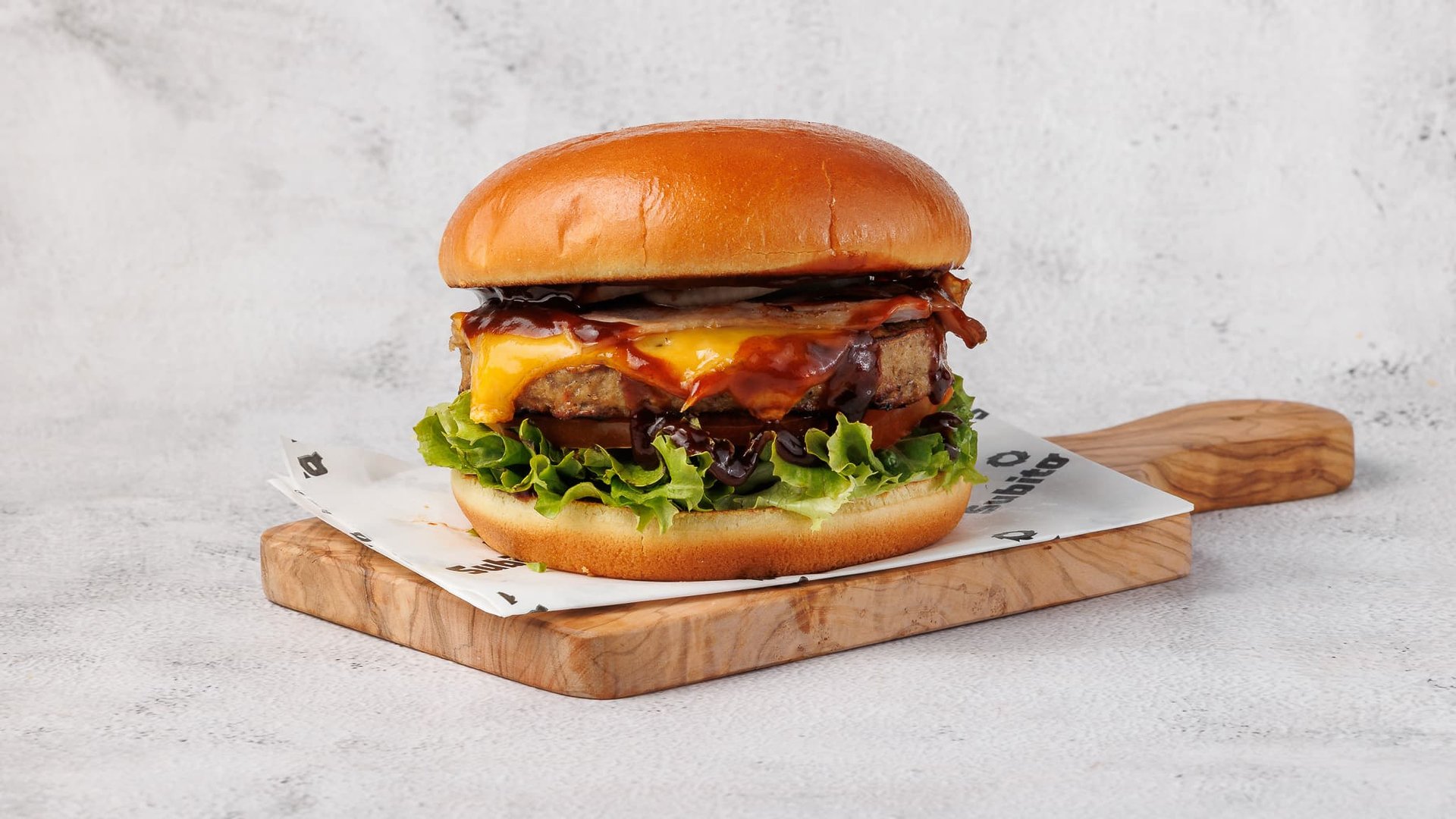 BBQ onion burger